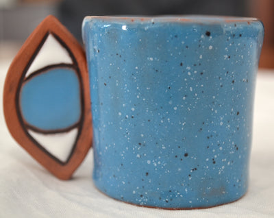 Set of 2 Handmade Ceramic Cups from Turkey!